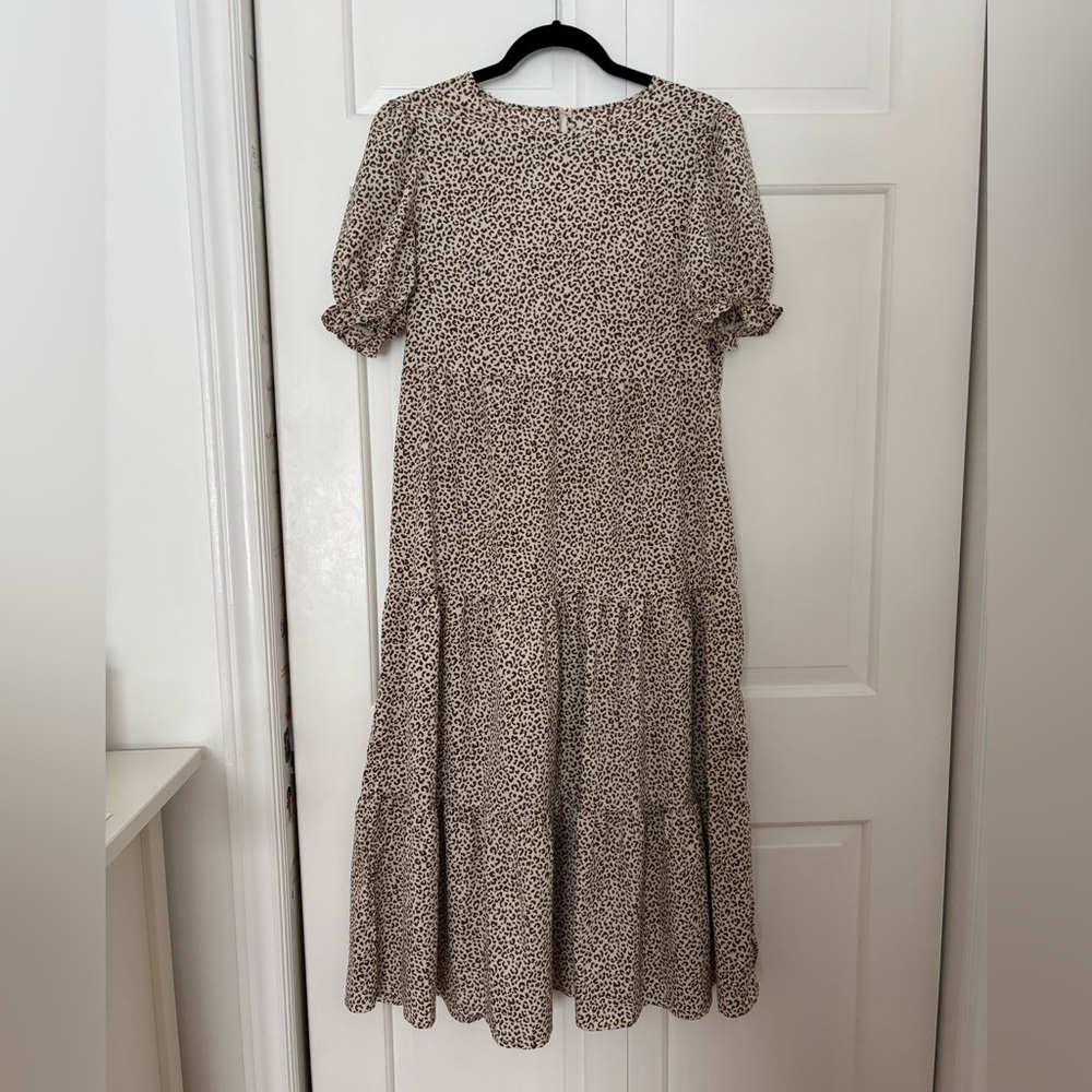 Animal Print Maxi Dress